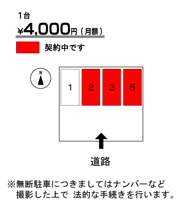 東南Uパーキング 区画図